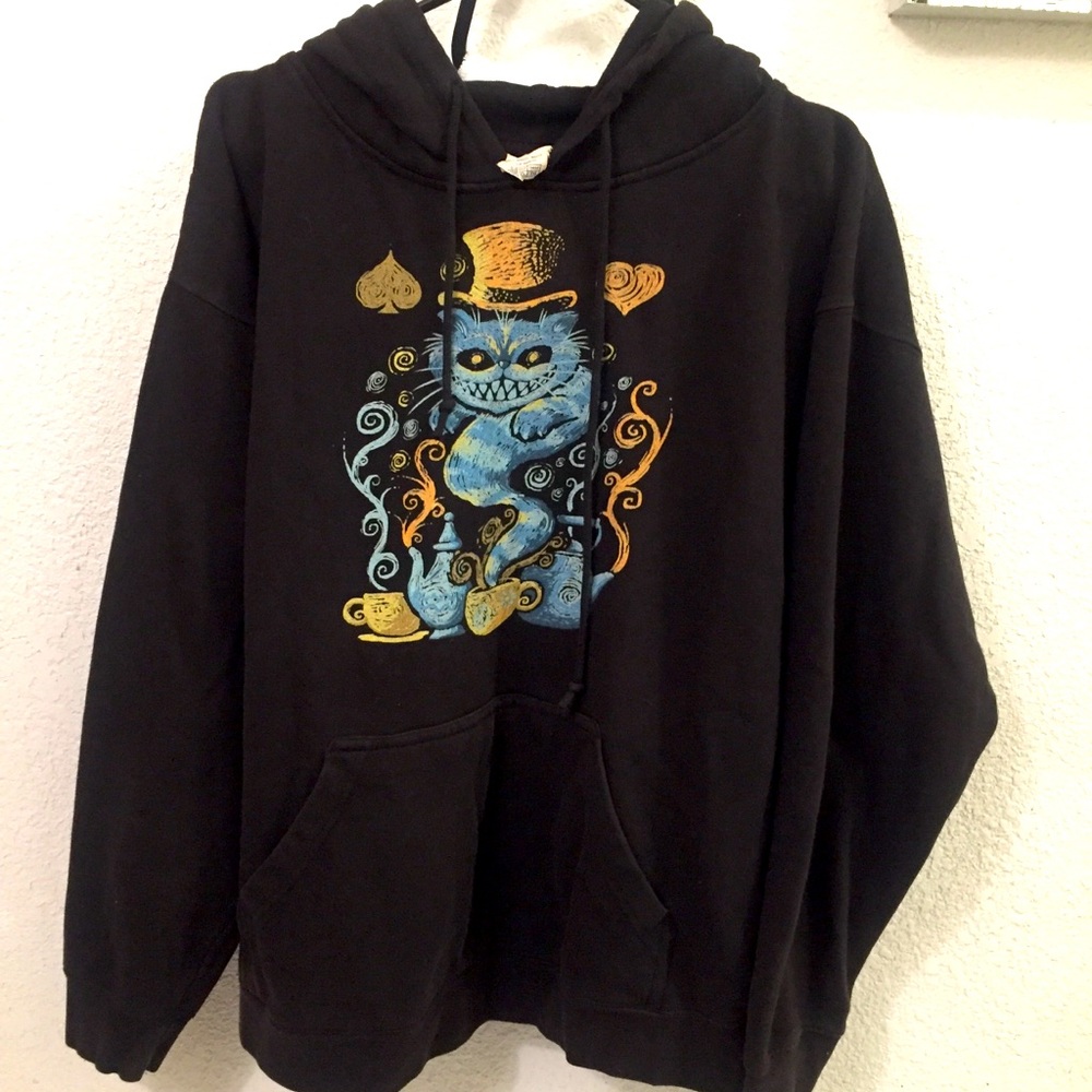 Delta Fleece Chester cat hoodie